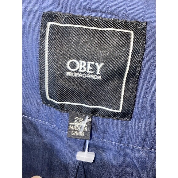 Obey Propaganda One Piece Jumper Romper Shorts Buckle 28 Western Gorp - Picture 5 of 12